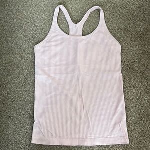 Lululemon dusty pink tank